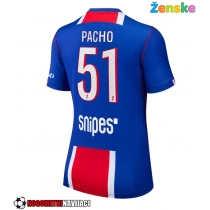 Ženske Nogometnih dresov Paris Saint-Germain Willian Pacho #51 Domači 2026-27 Kratki rokavi